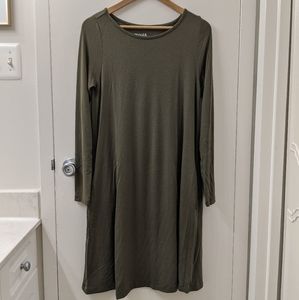 wool& rowena stretch swing dress